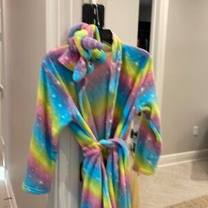 Kids robe unicorn 12-13Y adorable